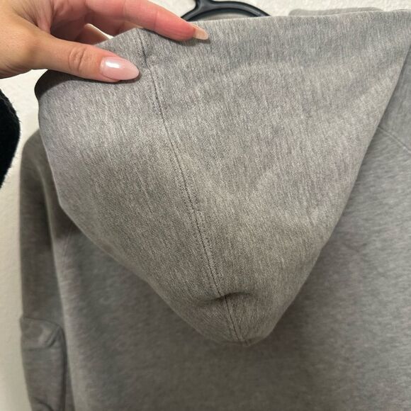 Nike Gray Zip-Up Hoodie - Picture 8 of 10